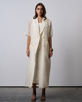 Blazer Dress Set-Vanilla Cream