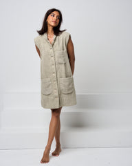 Terry mod sleevless dress