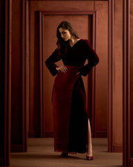 The Column-Burgundy
