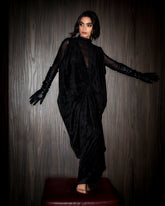 Infinity velvet set- Black