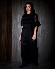 Nuit organza t-shirt dress