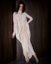 Infinity velvet set- Cream