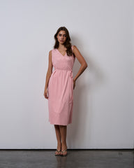 OBI Midi Dress-Pink Sorbet