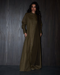 Jibla dishdasha scarf dress