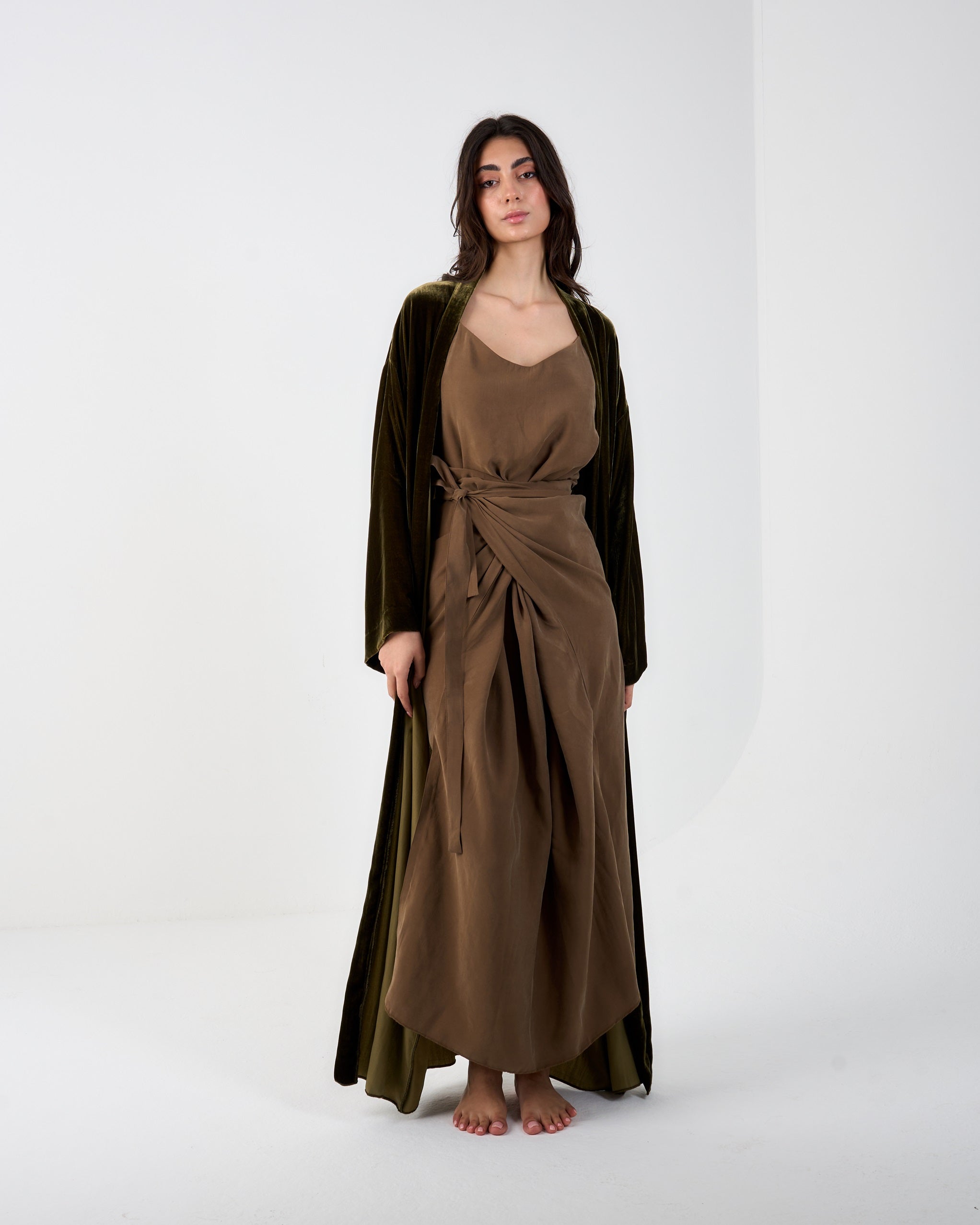Trunk Luna in Olive