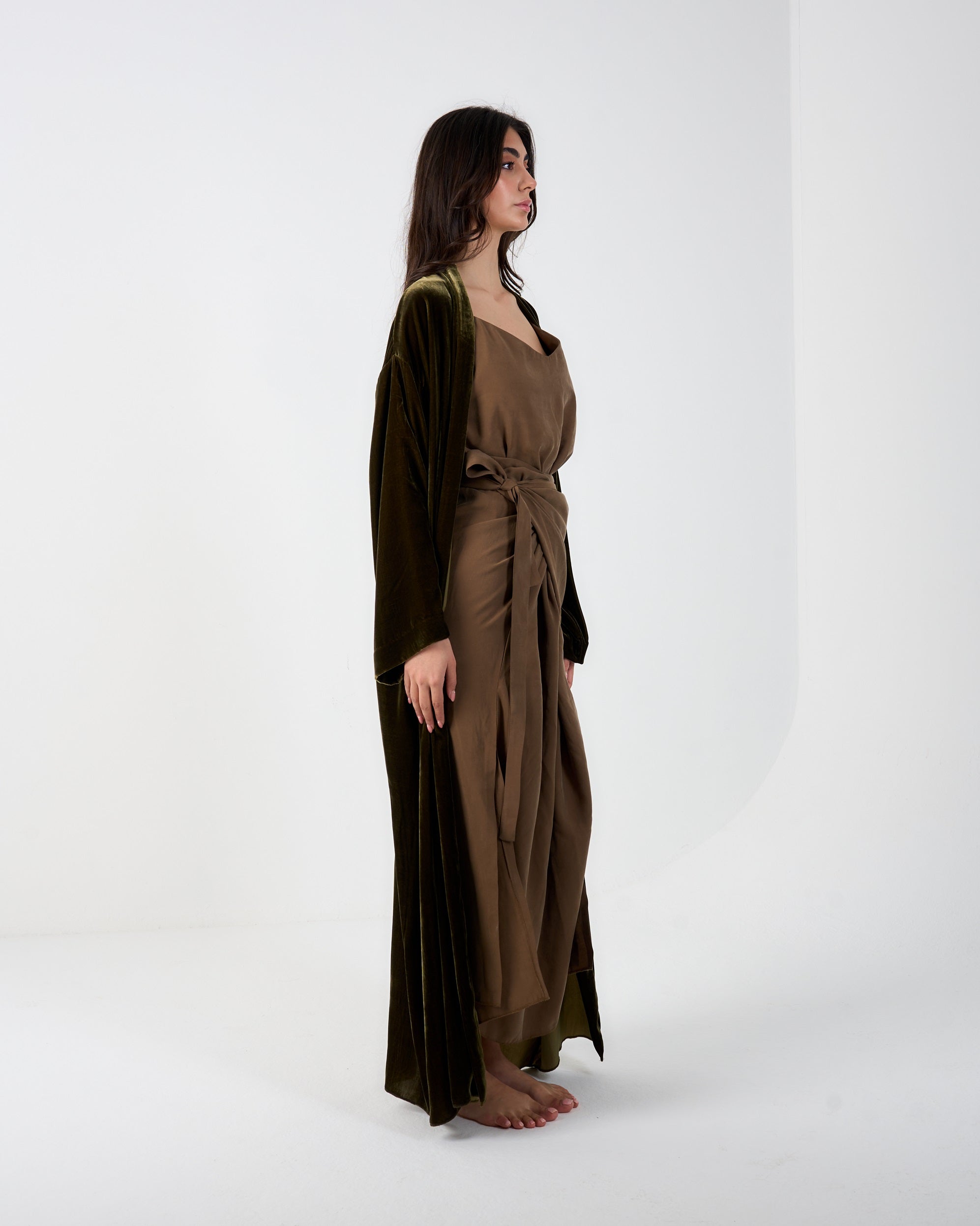 Trunk Luna in Olive