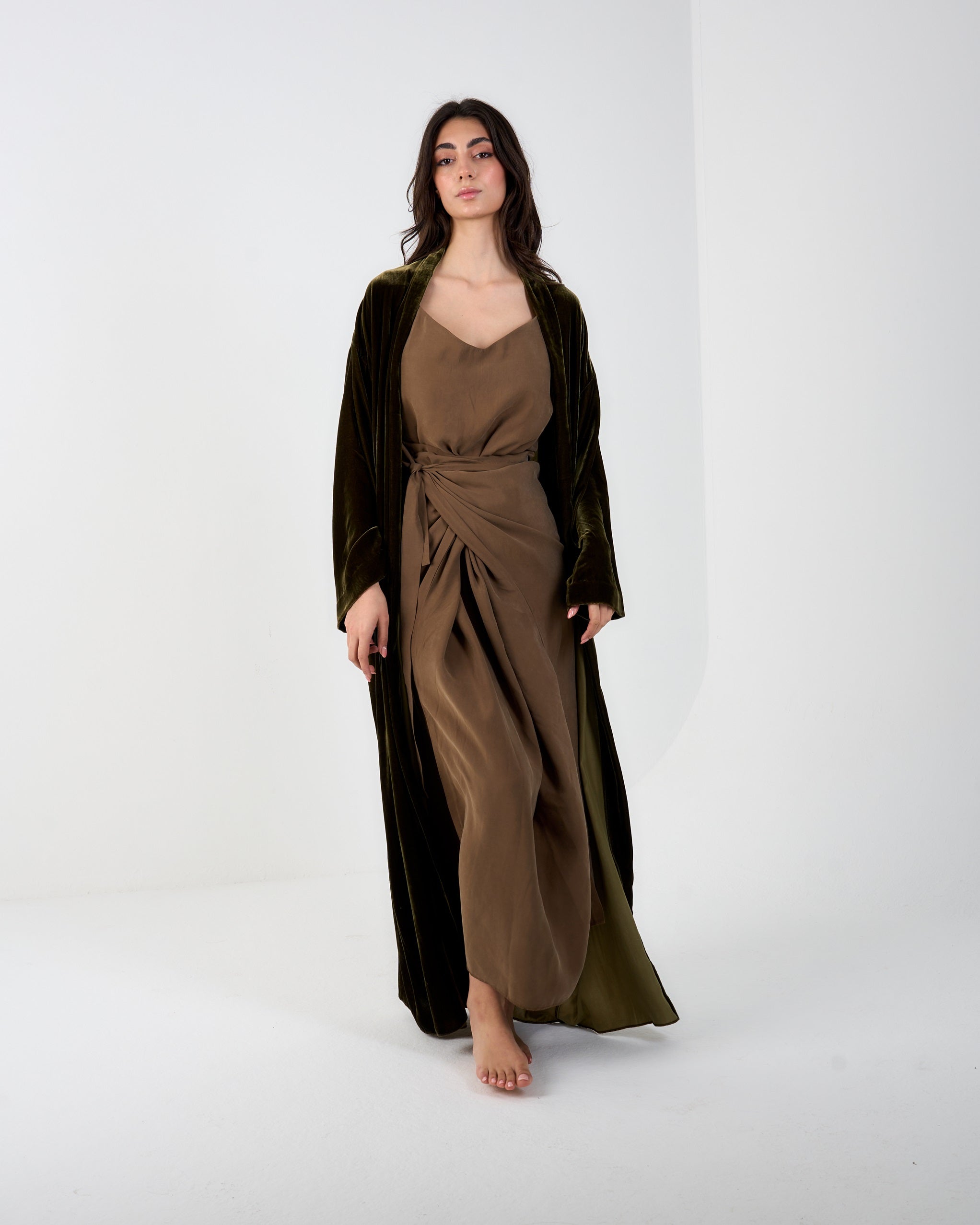 Trunk Luna in Olive