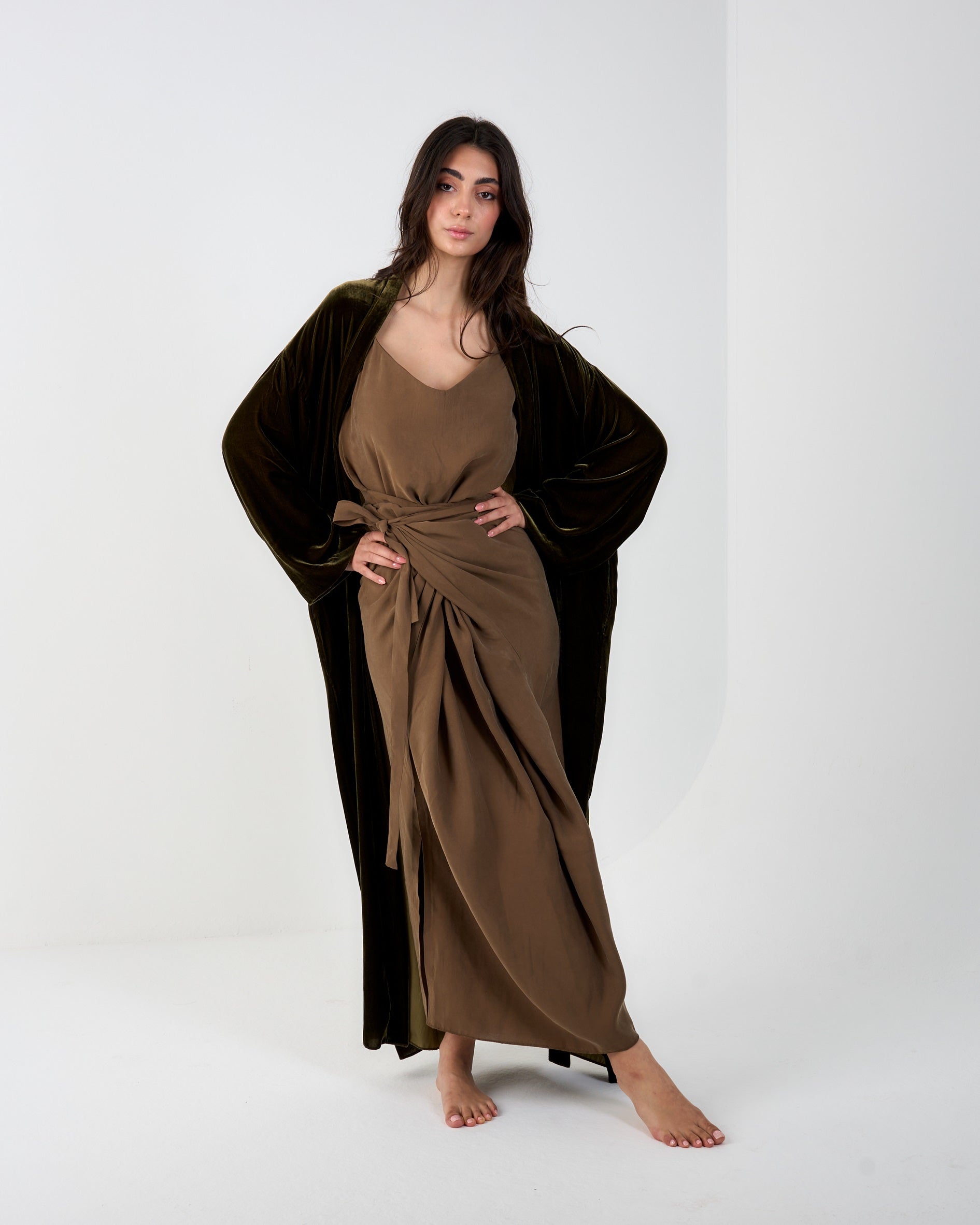 Trunk Luna in Olive