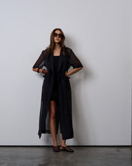 Blazer Dress Set-Midnight Black