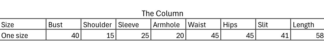 The Column-Burgundy