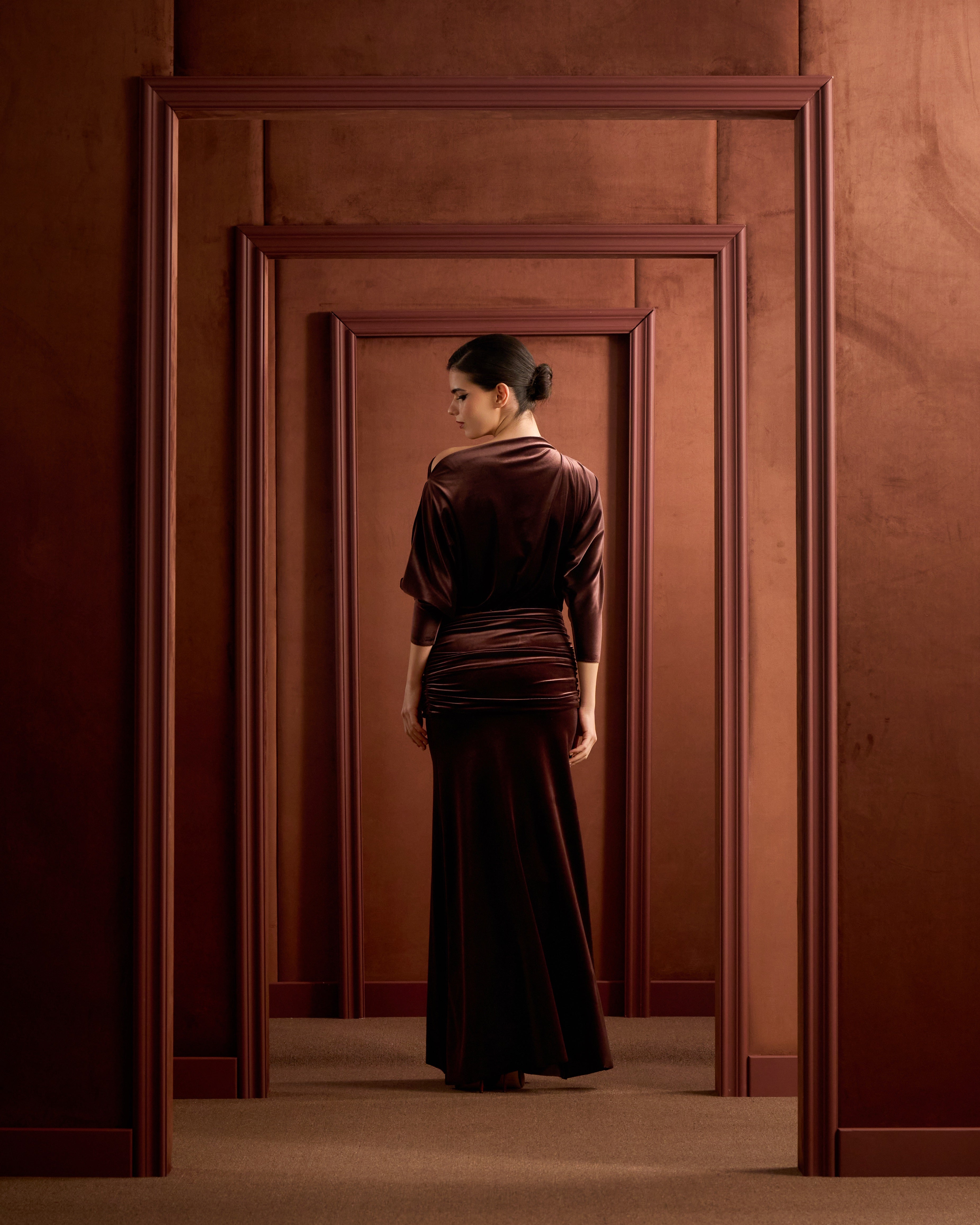 Velvet Grecian-Chocolate