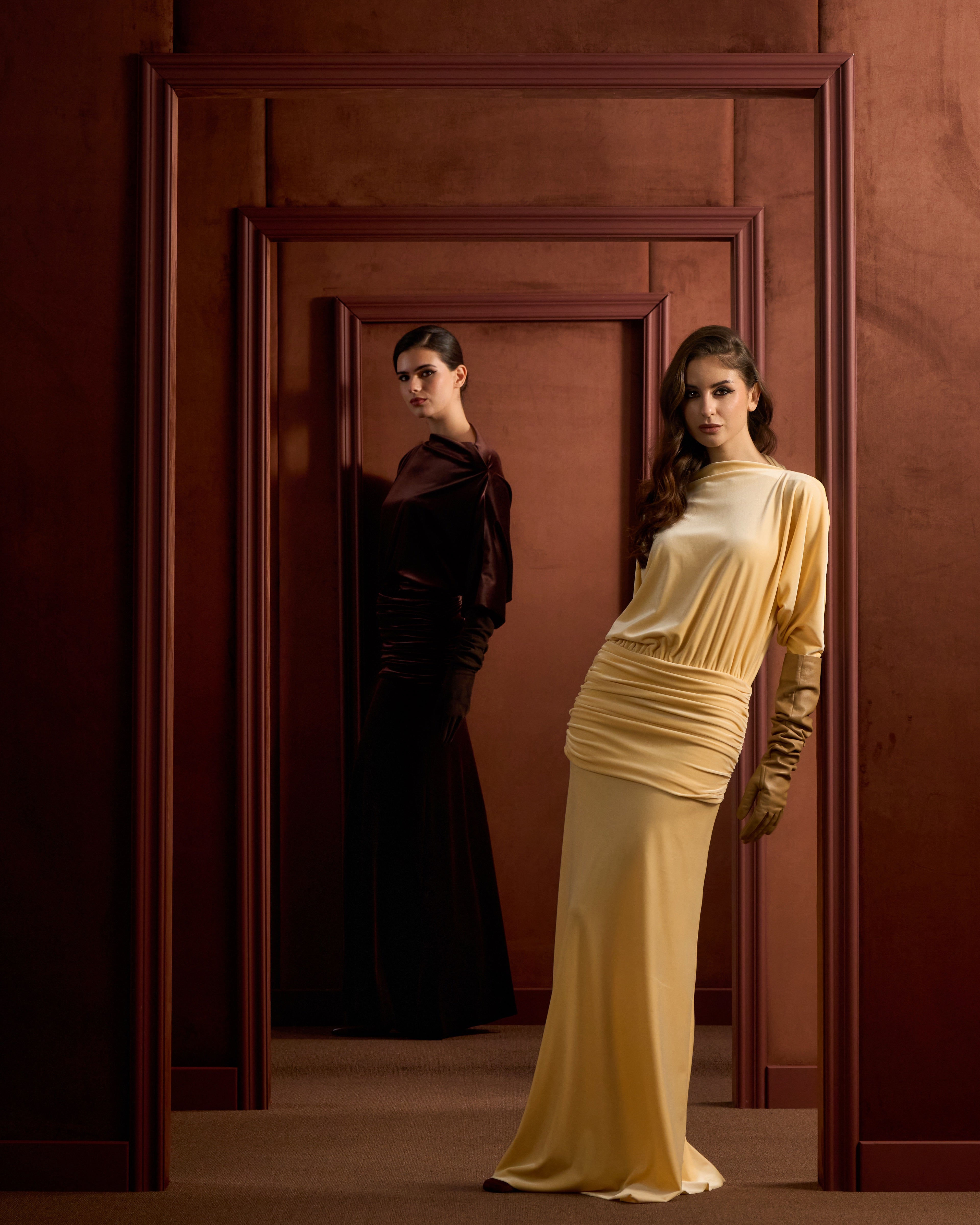 Velvet Grecian-Butter Yellow