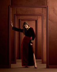 The Column-Burgundy