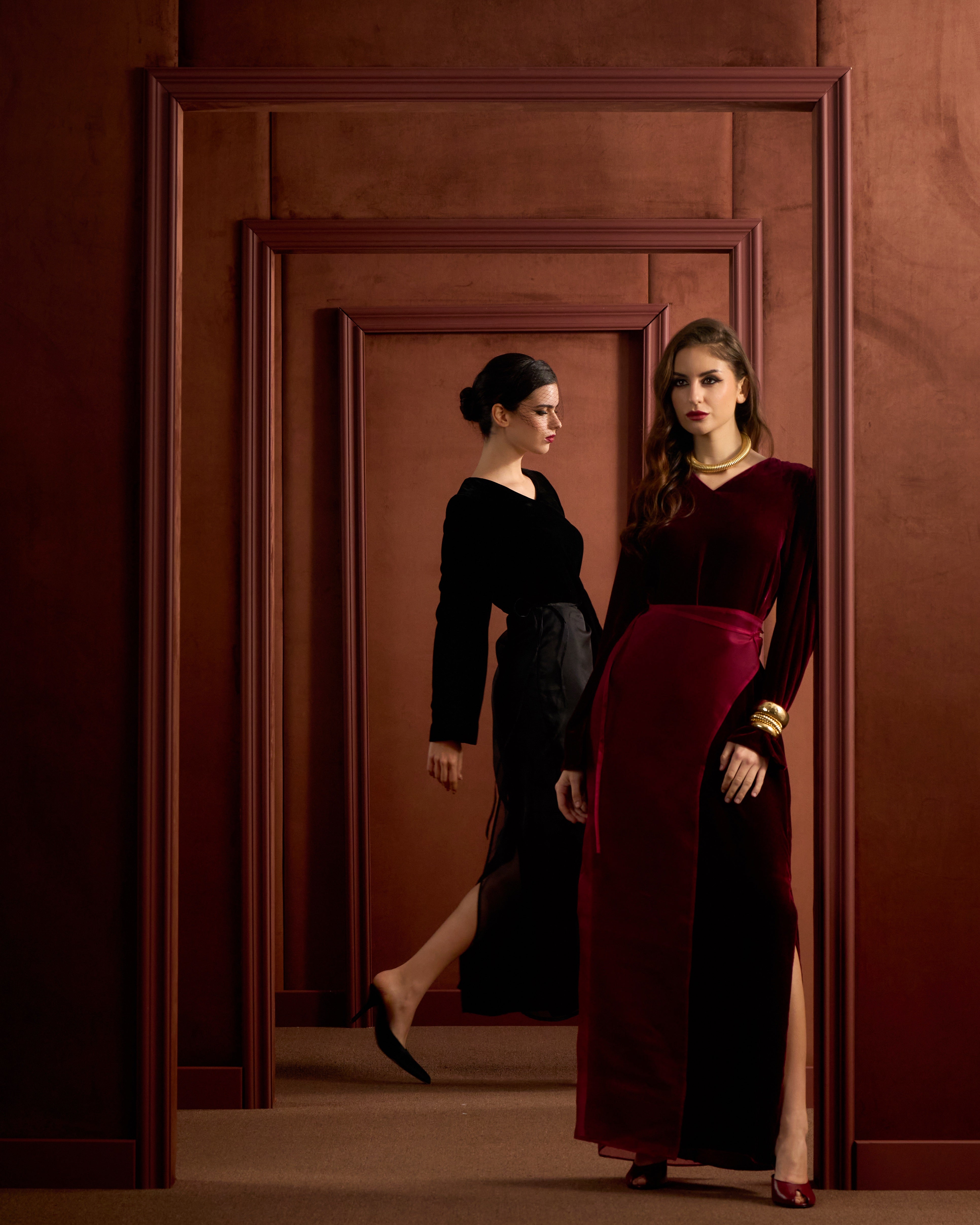The Column-Burgundy