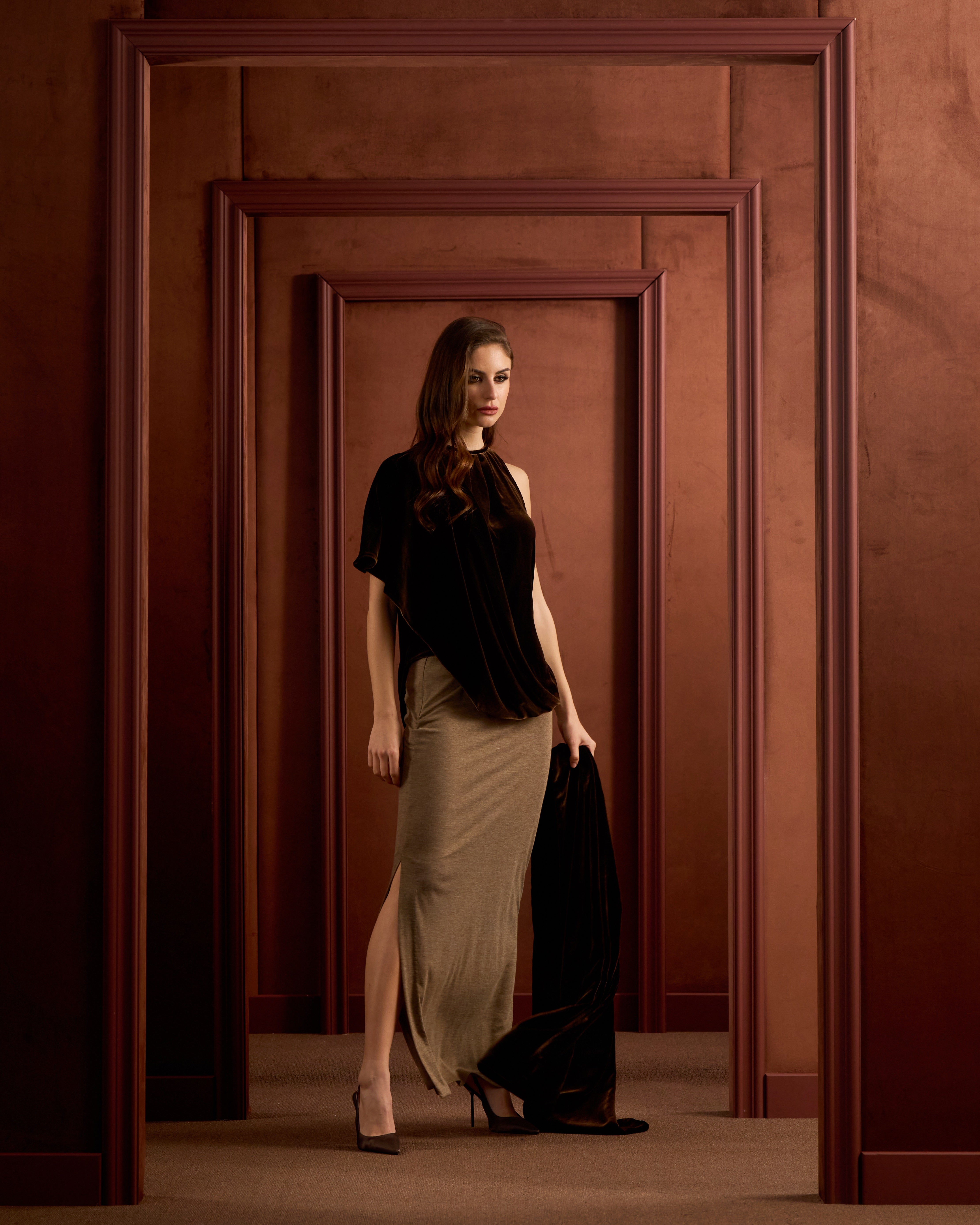 The Sahra Set Casual-Brown
