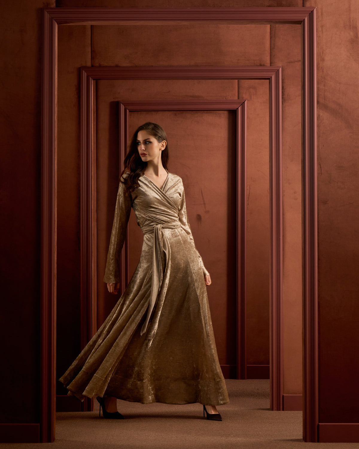 Plié Set-Antique Gold