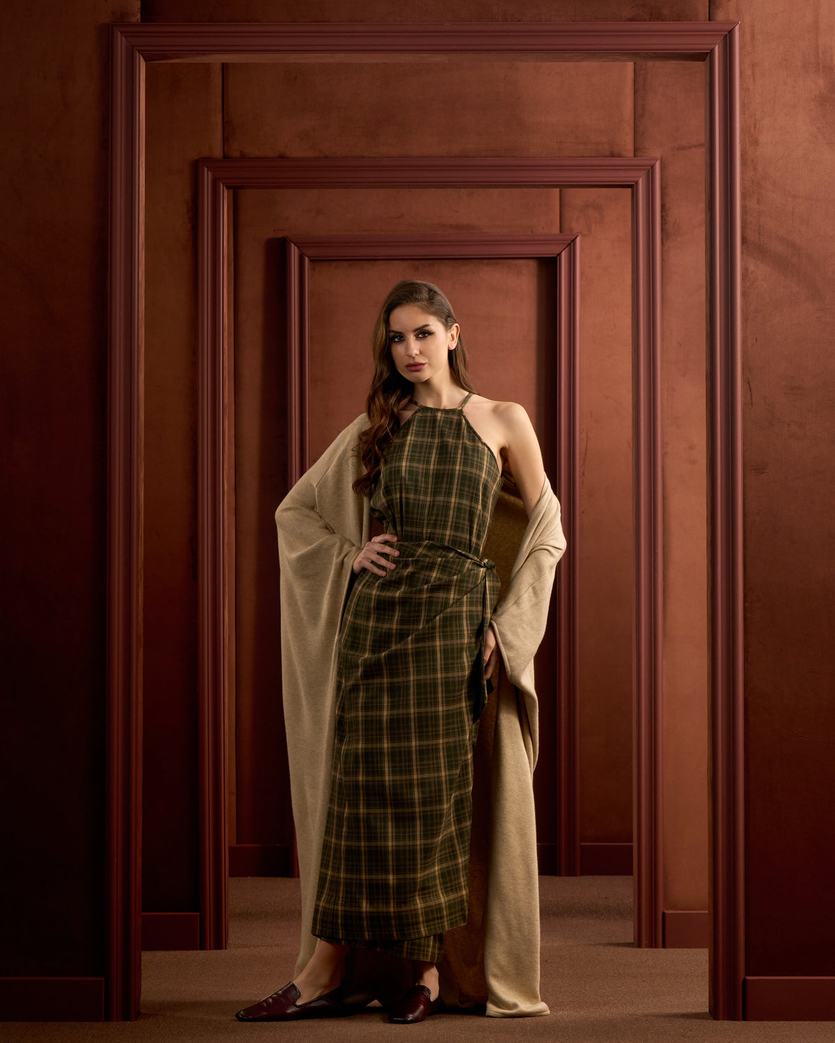 Plaid Vala-Green