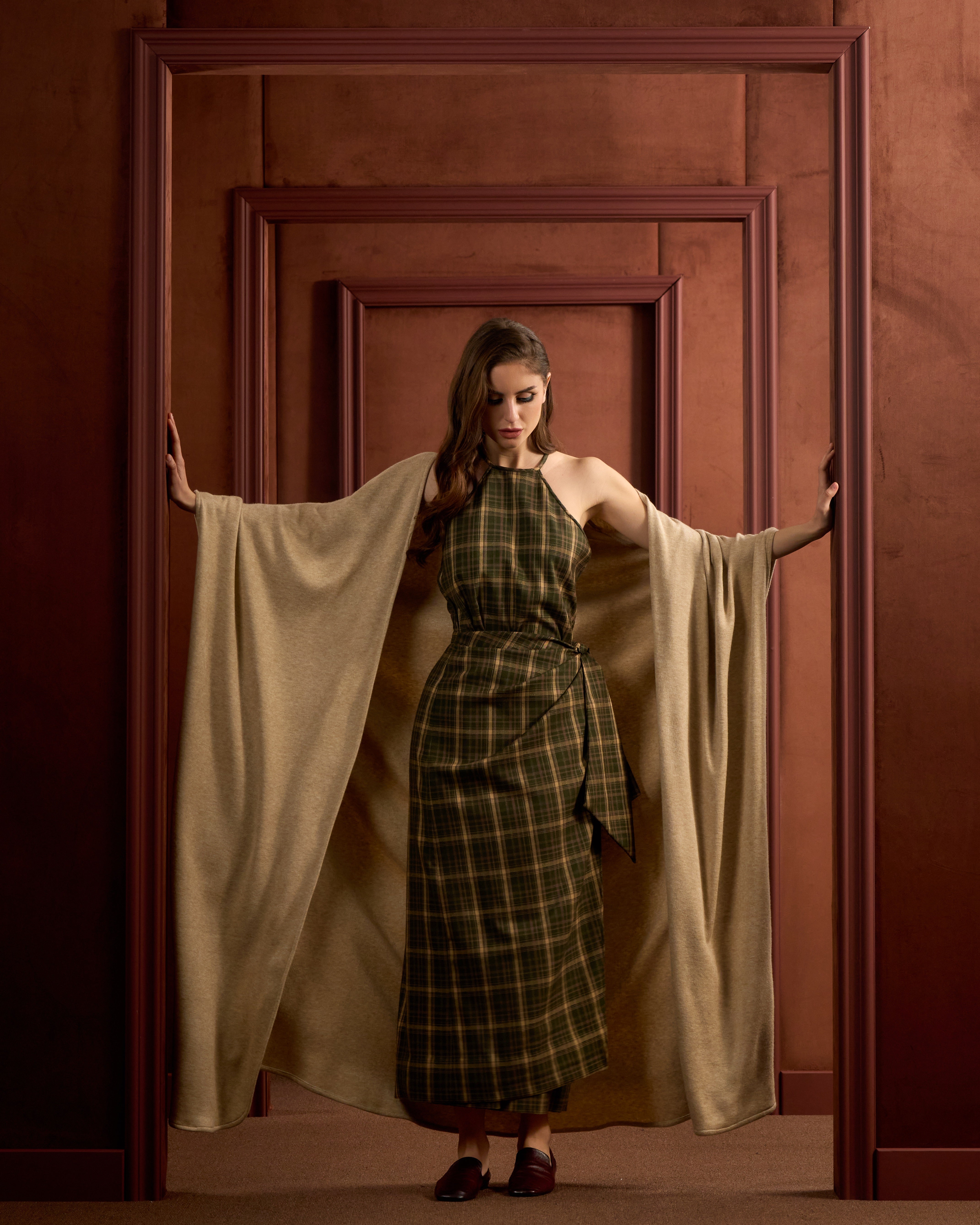 Plaid Vala-Green