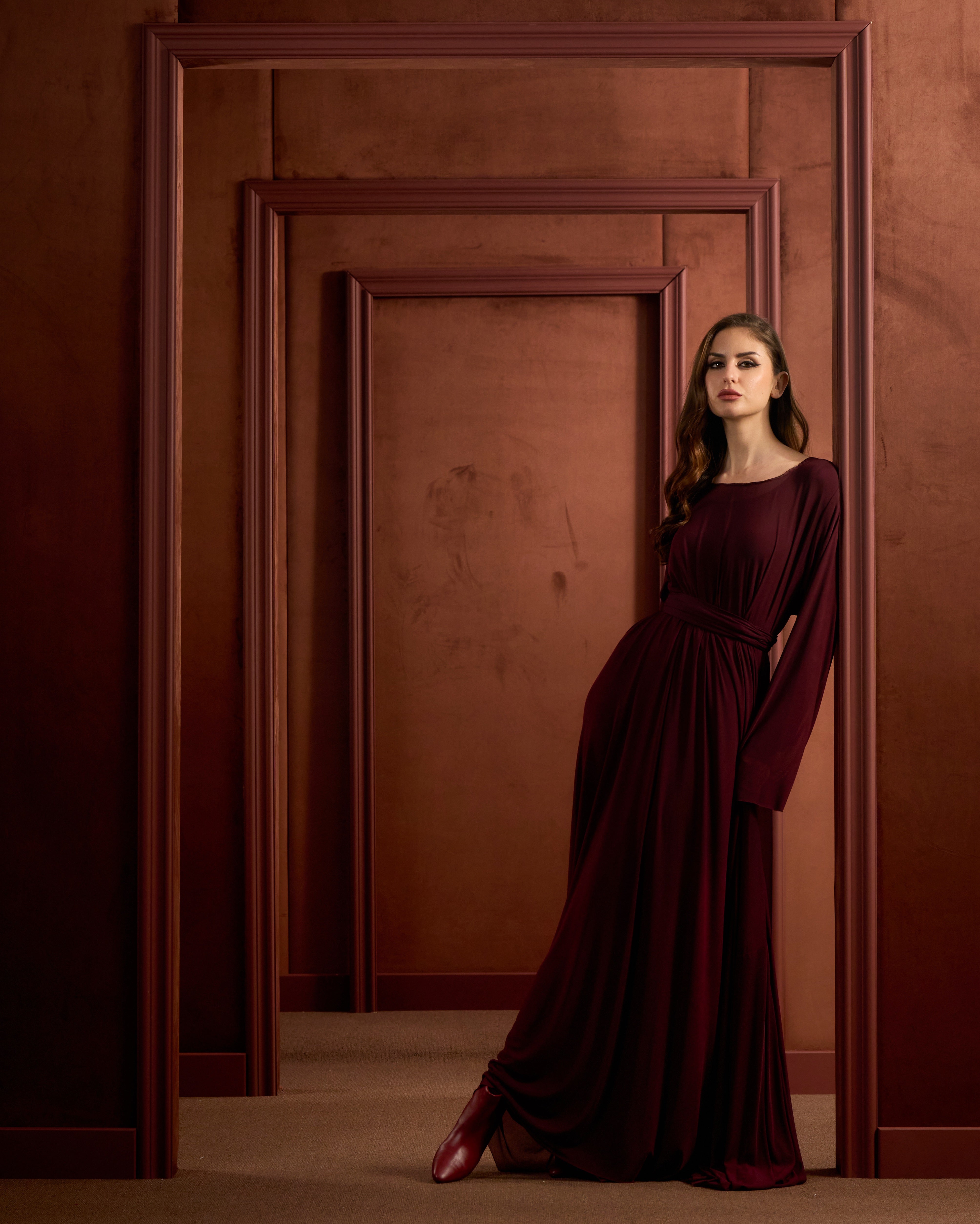 Sukkar-Burgundy