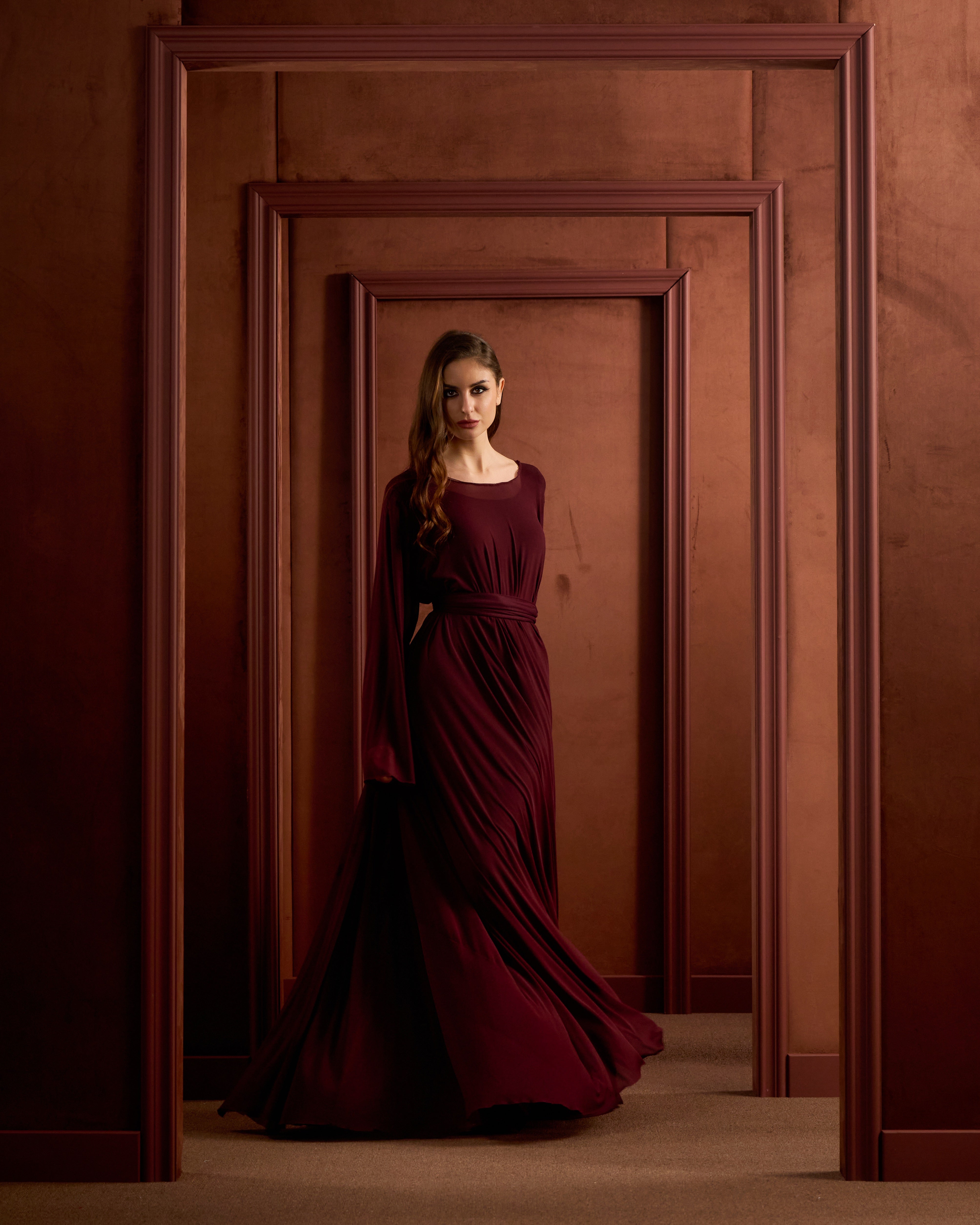 Sukkar-Burgundy
