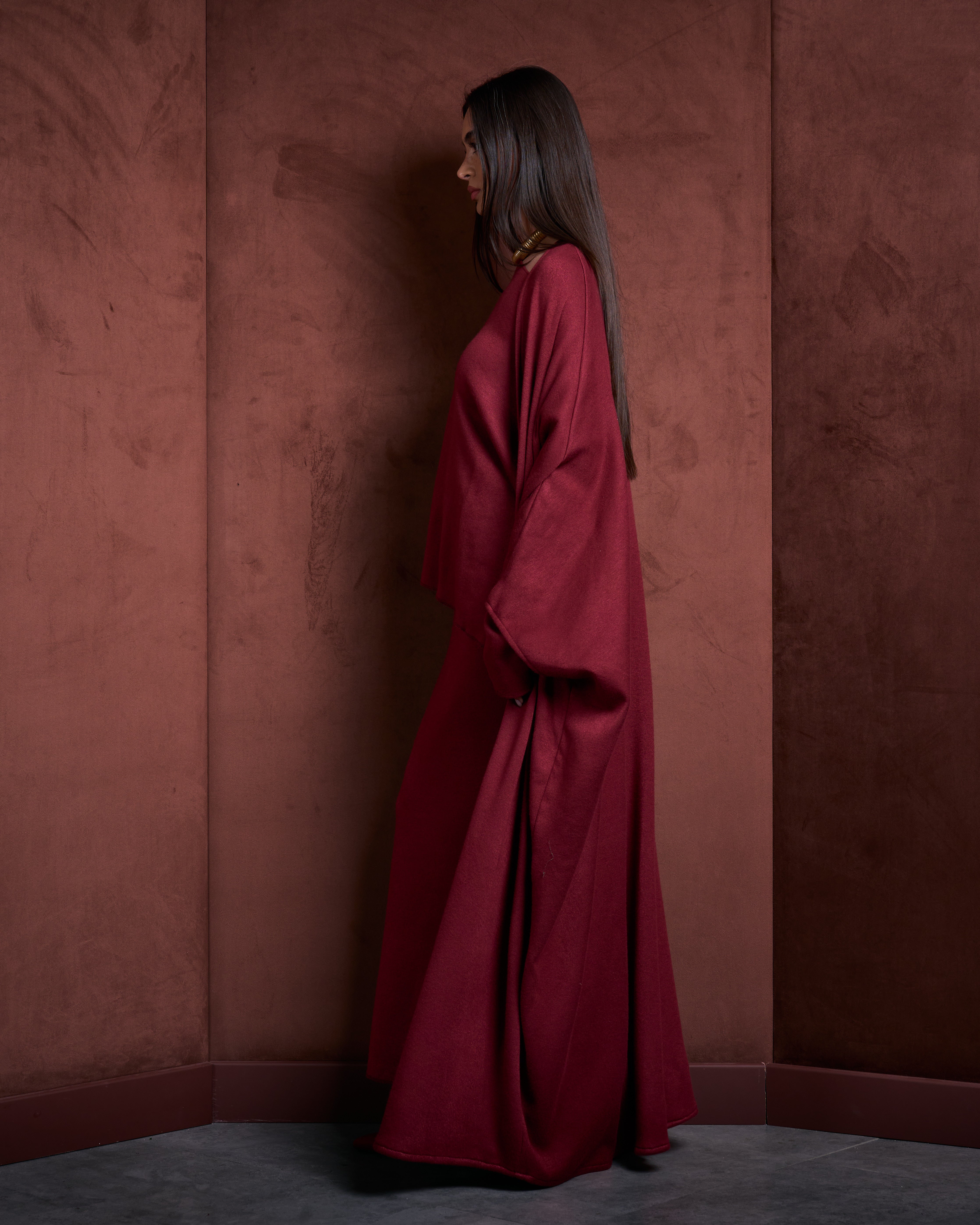 The Dawn Set-Burgundy