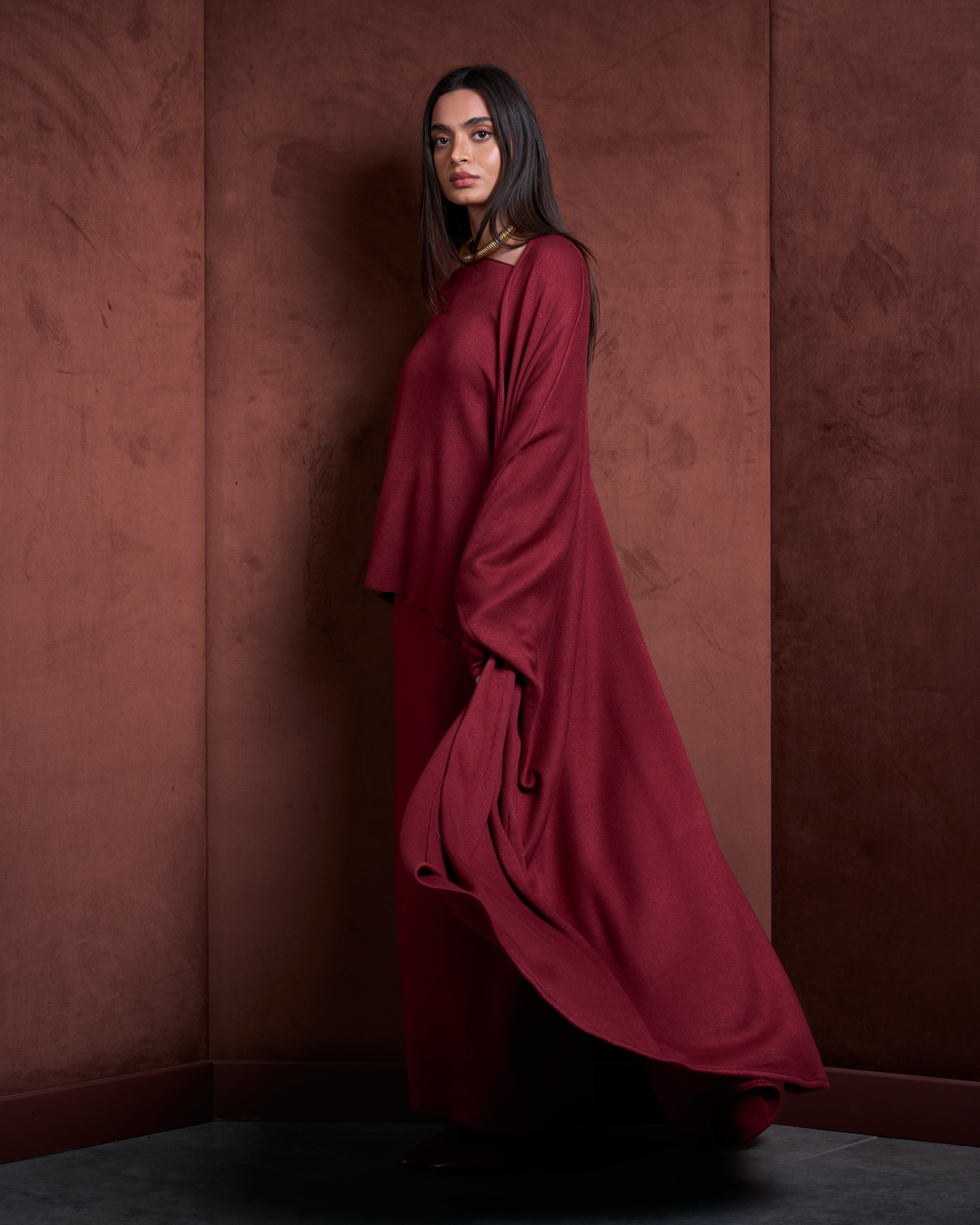 The Dawn Set-Burgundy