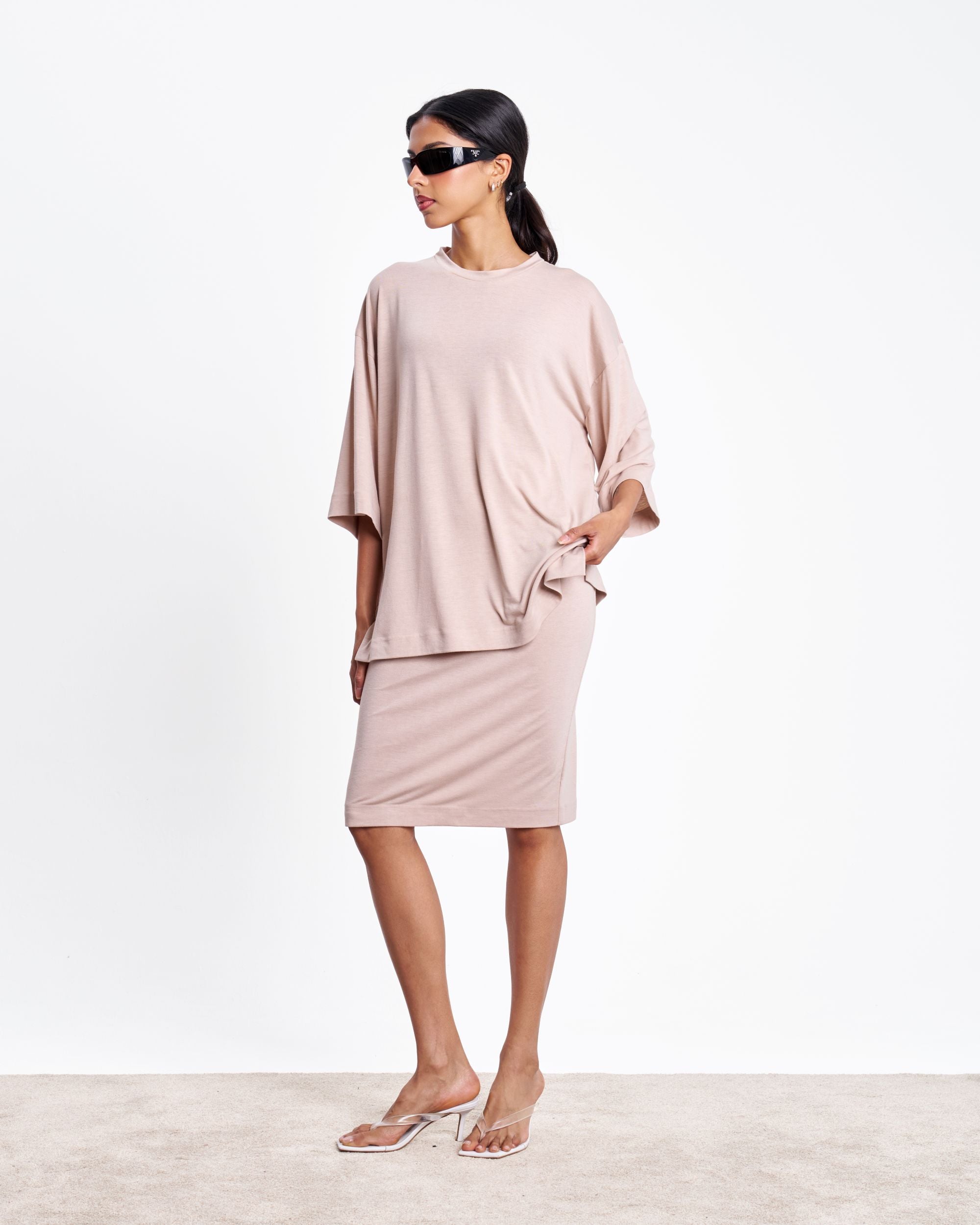Jet Set Midi - Soft Nude