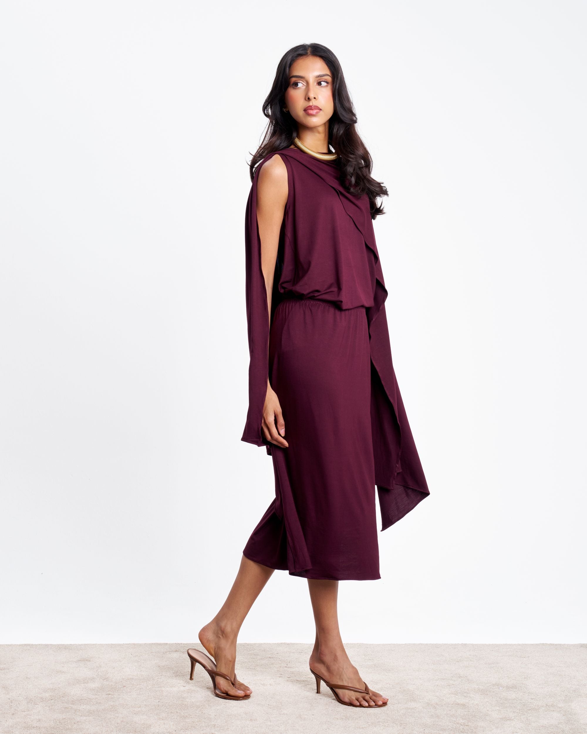 Cape Set - Plum