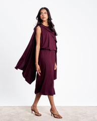 Cape Set - Plum