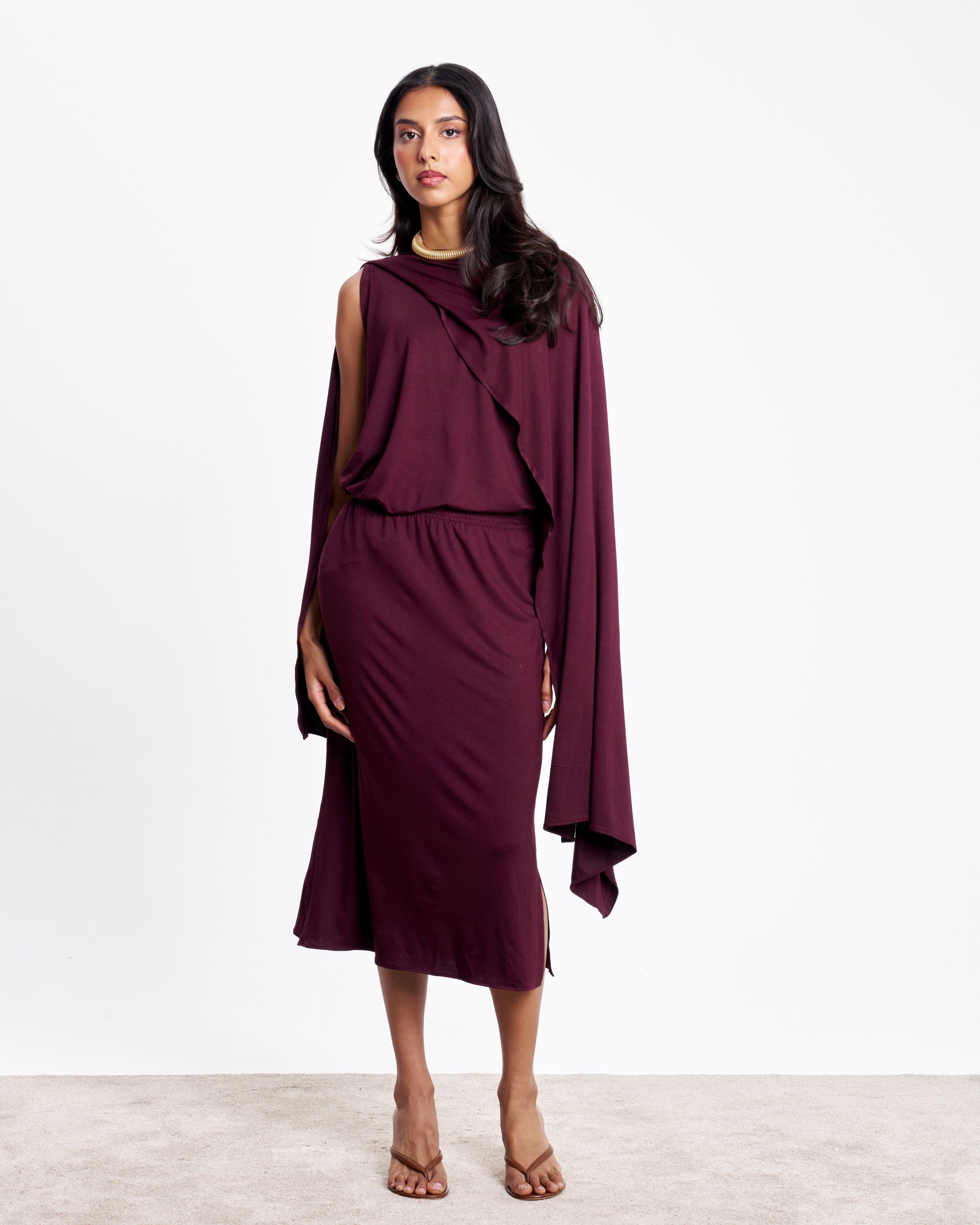 Cape Set - Plum