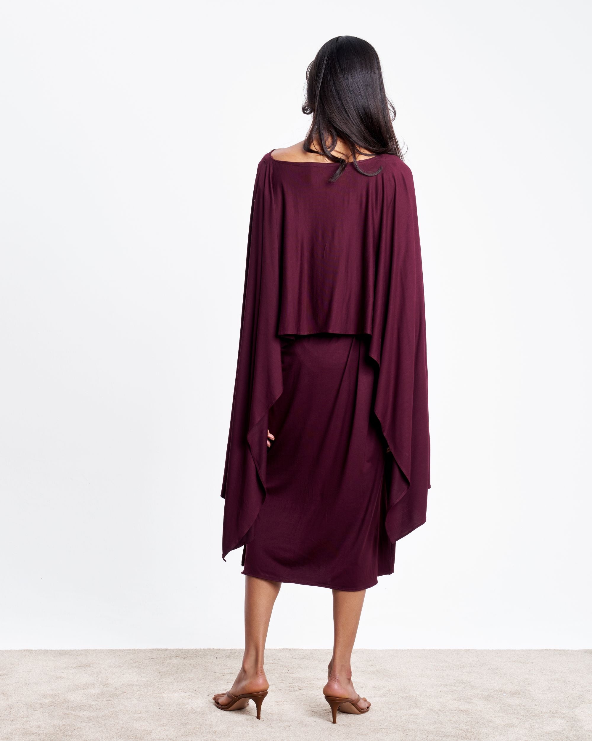 Cape Set - Plum