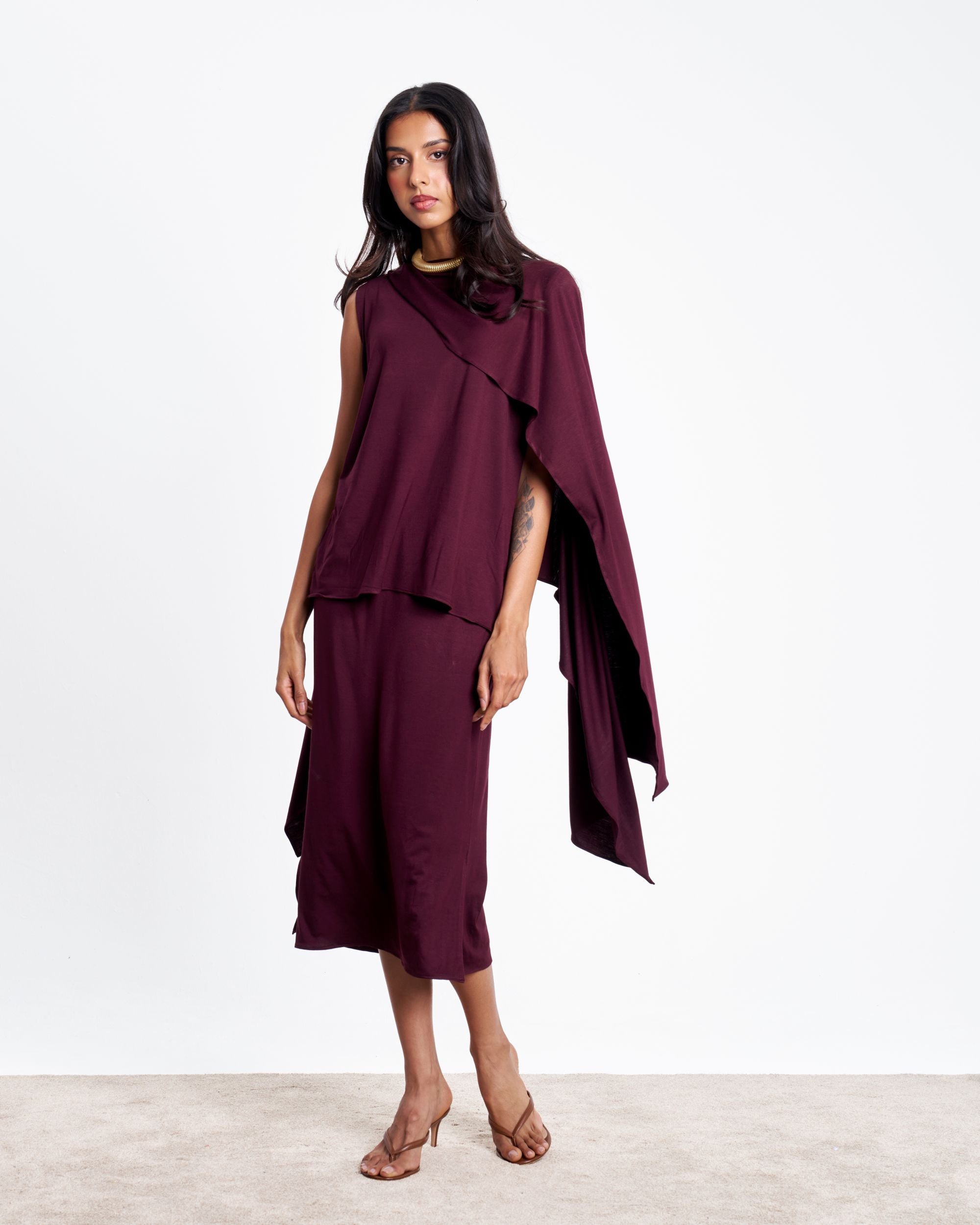 Cape Set - Plum
