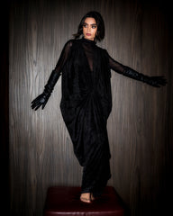 Infinity velvet set- Black