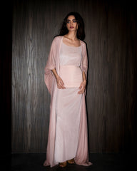 Obi dress set- Nude