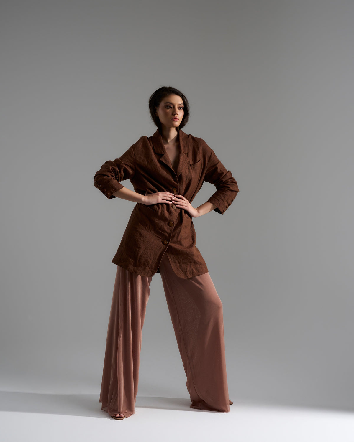 Chocolate Brown City Suit