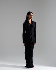 Black Wrap Dress