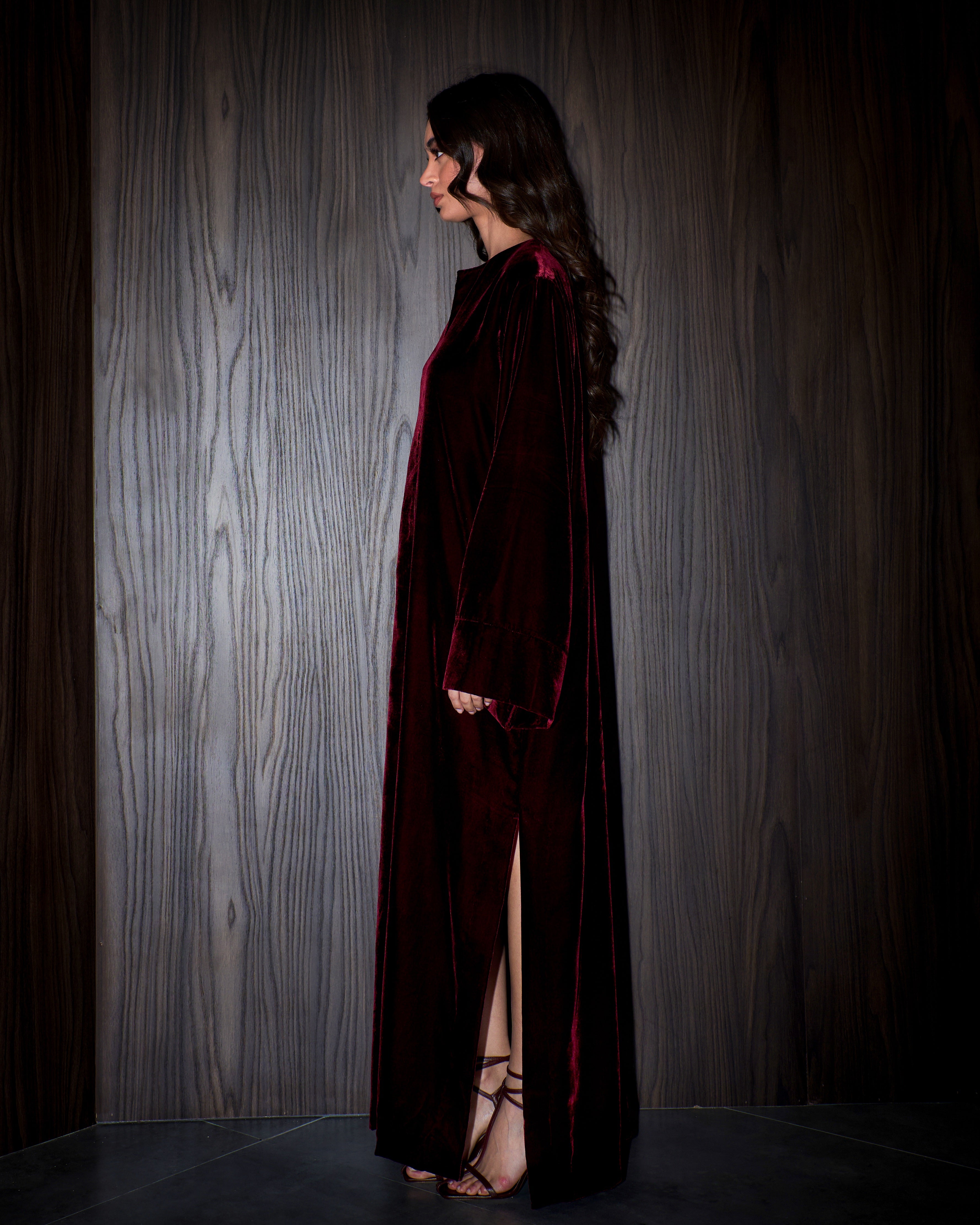 Trunk velvet kaftan