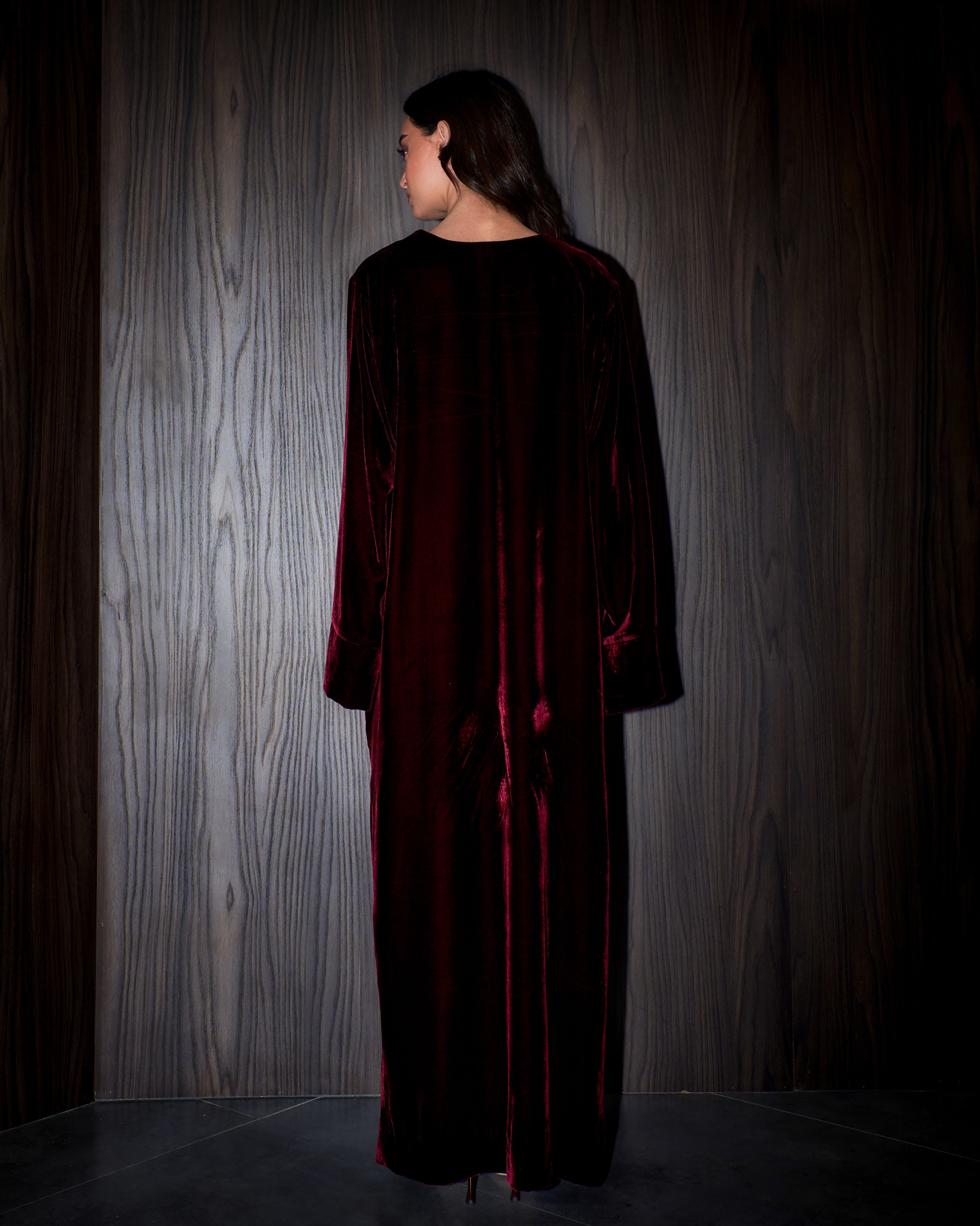 Trunk velvet kaftan