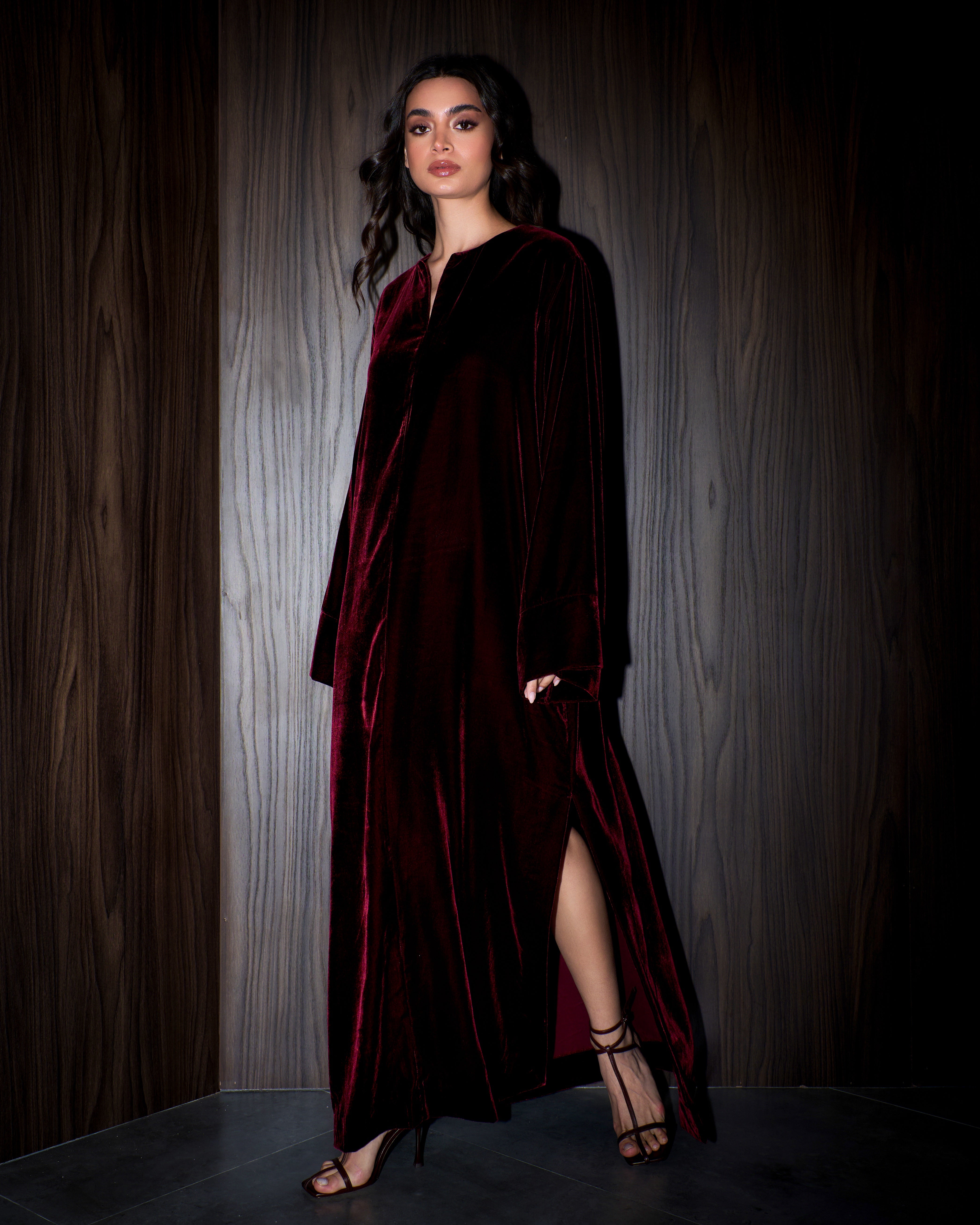 Trunk velvet kaftan