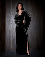 Trunk velvet kaftan