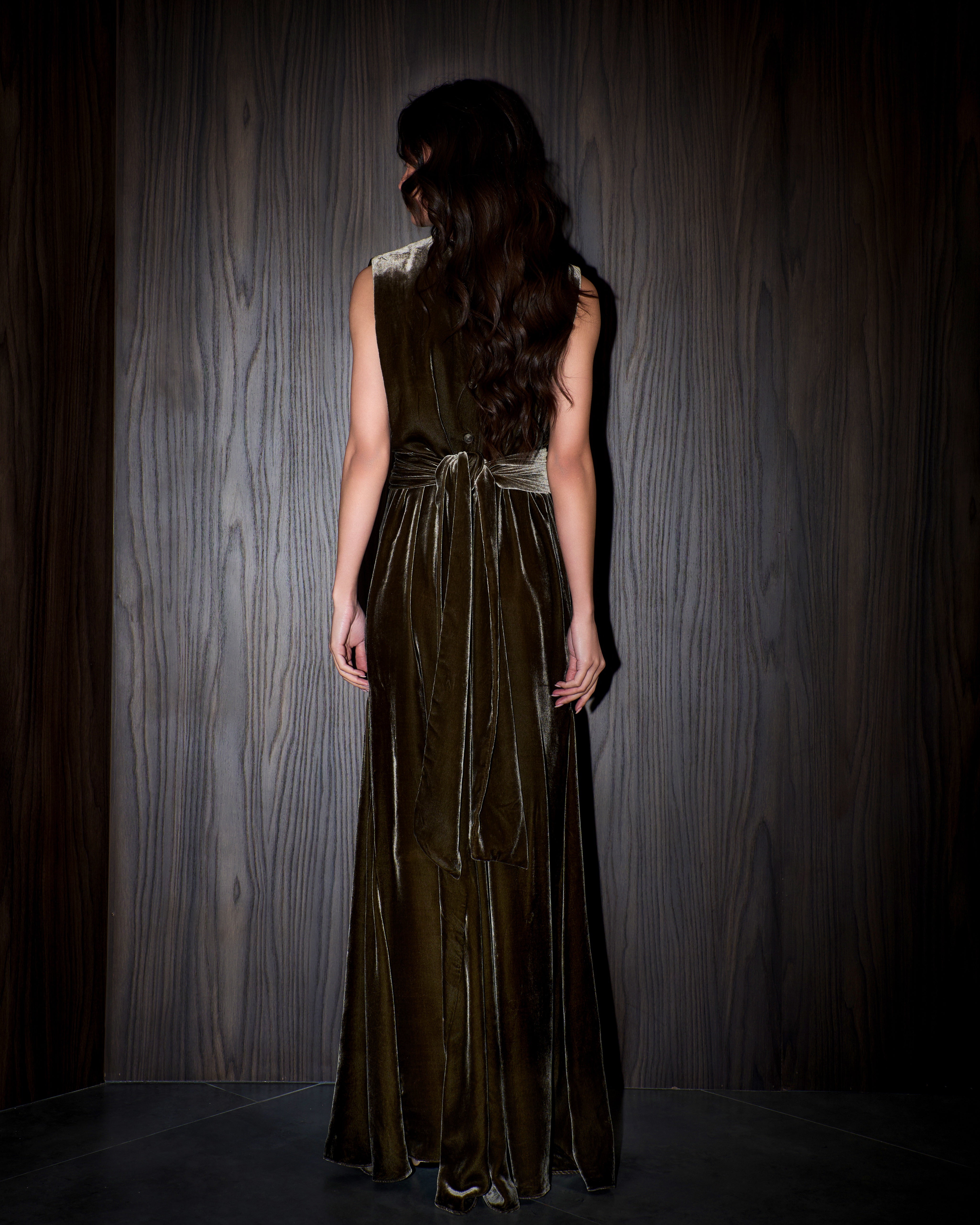 Lily velvet dress