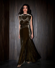 Lily velvet dress