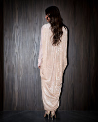 Infinity velvet set- Cream