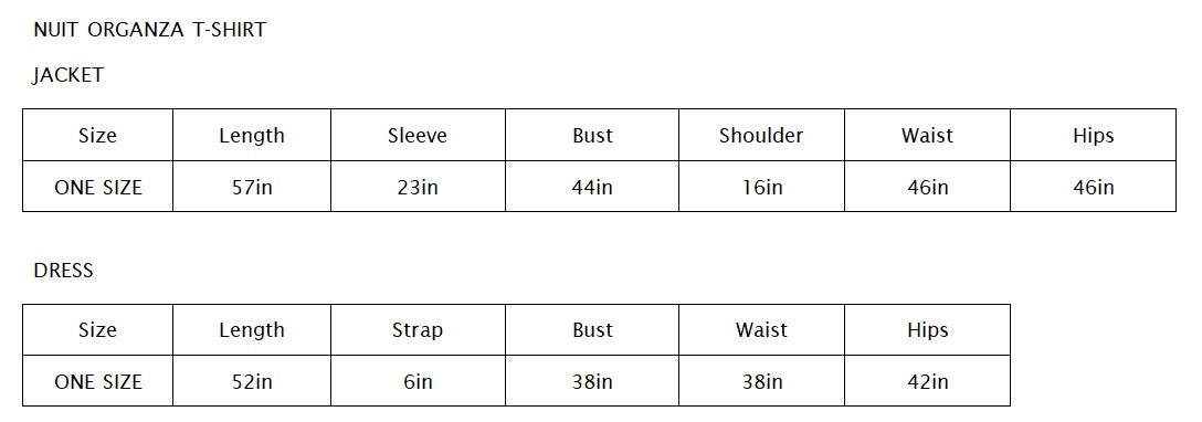 Nuit organza t-shirt dress